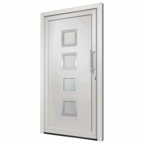 Voordeur 108x208 cm wit 4