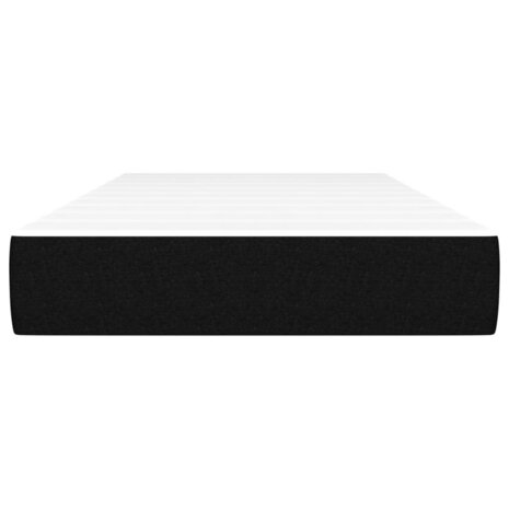 Pocketveringmatras medium 100x200x20 cm stof zwart 3