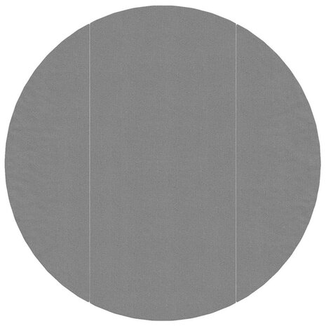 Zwembadgrondzeil &Oslash;306 cm polyester geotextiel lichtgrijs 3
