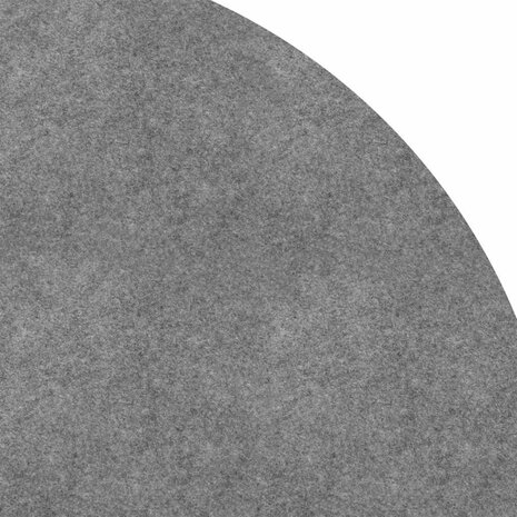 Zwembadgrondzeil &Oslash;550 cm polyester geotextiel lichtgrijs 4