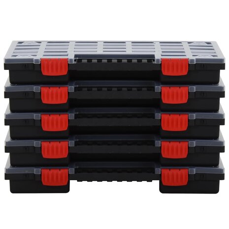 Assortimentsdozen 5 st 40x30x5 cm polypropeen 2