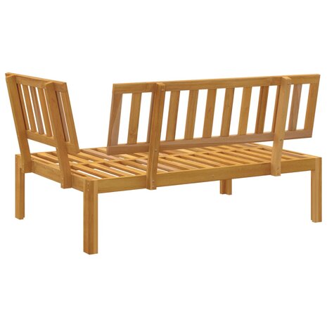 Tuinhoekbank pallet massief acaciahout 4