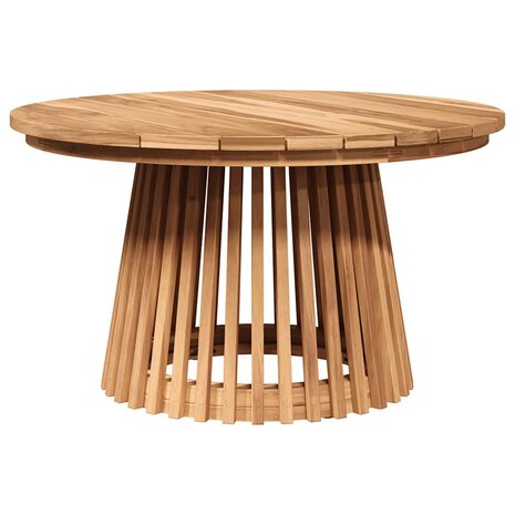Bijzettafel Bruin 70 x 70 x 40 cm Massief Teakhout 2