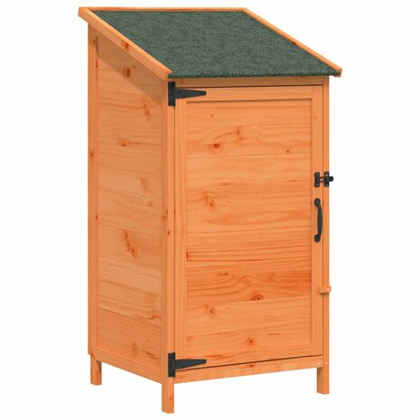 Tuinschuur Bruin 59 x 56 x 113,5 cm Bewerkt hout 2