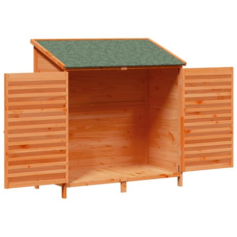 Tuinschuur Bruin 106 x 56 x 113,5 cm Massief Vurenhout 4