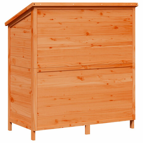 Tuinschuur Bruin 106 x 56 x 113,5 cm Massief Vurenhout 7