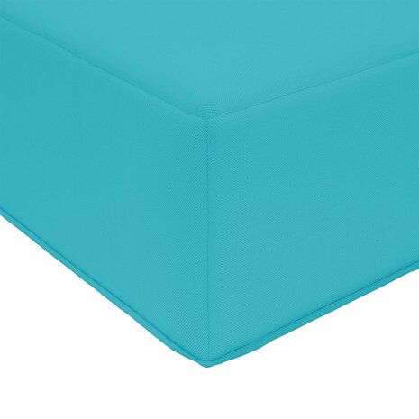Buiten bankkussen Turquoise 60 x 60 x 8 cm Polyester 6