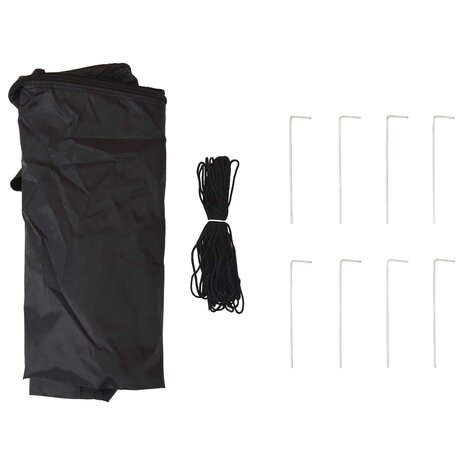 Pop-up partytent 195 x 195 x 245 cm Bruin Oxford Stof 8