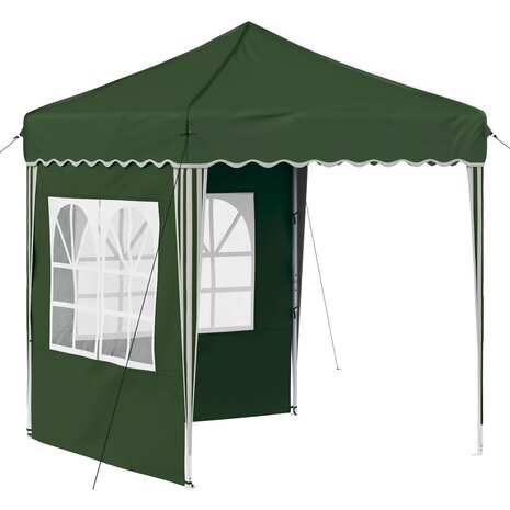 Pop-up partytent 195 x 195 x 245 cm Groen Oxford Stof 2