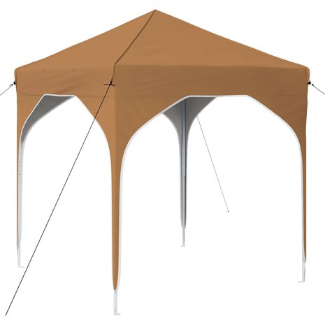 Pop-up partytent 194 x 194 x 245 cm Beige 2