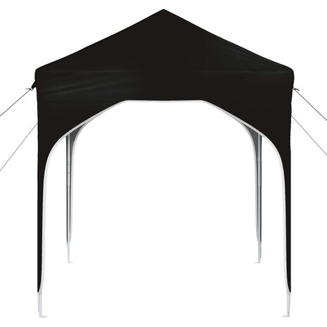 Pop-up partytent 194 x 194 x 245 cm Zwart 6