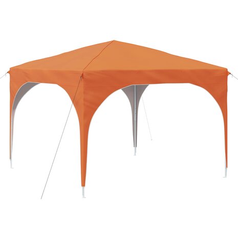 Pop-up partytent 290 x 290 x 245 cm Oranje 2