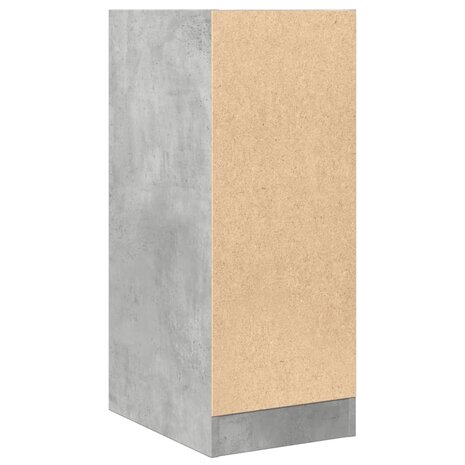 Apothekerskast 30x41x77,5 cm bewerkt hout betongrijs 6