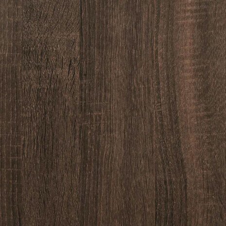 Kattenbakkast 53x53x51 cm bewerkt hout bruin eikenkleurig 8