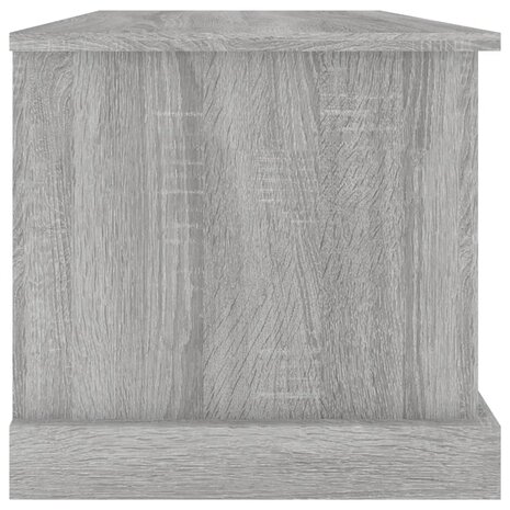 Opbergbox 70x40x38 cm bewerkt hout grijs sonoma eikenkleurig 6