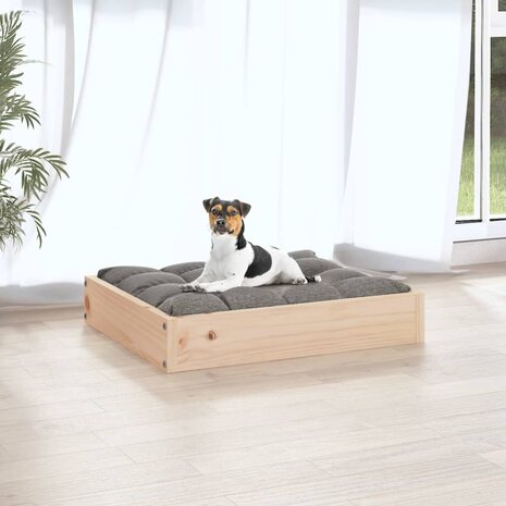 Hondenmand 51,5x44x9 cm massief grenenhout 3