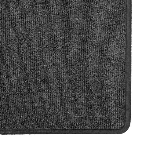 Tapijt Loper Donkergrijs 100 x 100 cm 100% Polypropyleen 5