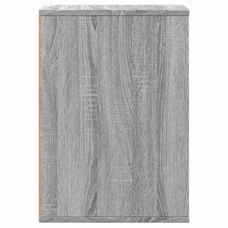 Ladekast 40x41x58 cm bewerkt hout grijs sonoma eikenkleurig 7