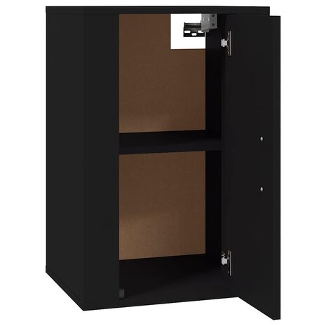 Tv-wandmeubel 40x34,5x60 cm zwart 5
