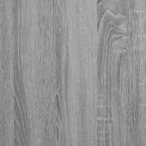 Bijzettafel 50x35x52 cm bewerkt hout grijs sonoma eikenkleur 7