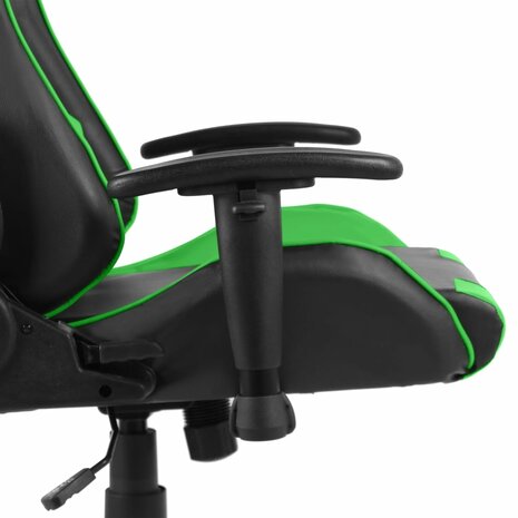 Gamestoel draaibaar PVC groen 6