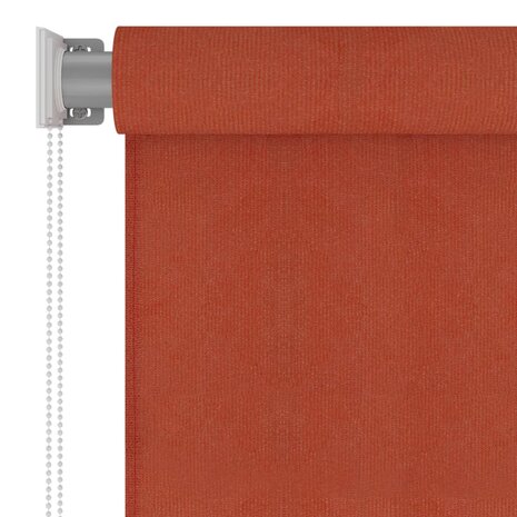 Rolgordijn voor buiten 220x140 cm HDPE terracottakleurig 4