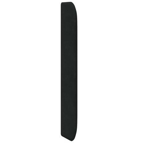 Hoofdbord oor Zwart 80 x 16 x 4 cm Fluweel 5