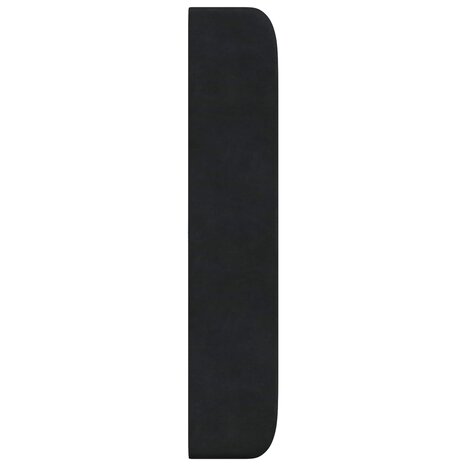 Hoofdbord oor Zwart 80 x 16 x 4 cm Fluweel 7