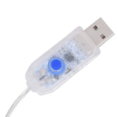 Kerstdecoratie rendieren en slee 60 LED's goudkleurig  6