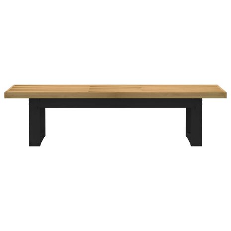 Eetbank NOAIN 160 x 41 x 45 cm Massief grenenhout Naturel 3