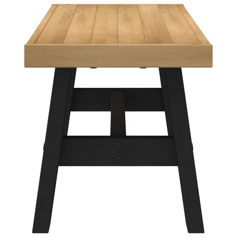Eetbank NOAIN 120 x 41 x 45 cm Massief grenenhout Naturel 4