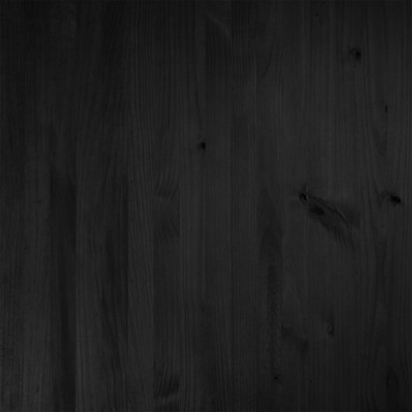 Eetbank NOAIN 120 x 41 x 45 cm Massief grenenhout Zwart 8