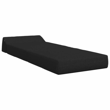 Vouwbare Bankbed Zwart 60 x 70 x 41 cm Stof 3