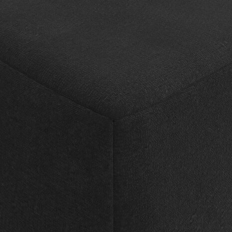 Vouwbare Bankbed Zwart 60 x 70 x 41 cm Stof 7