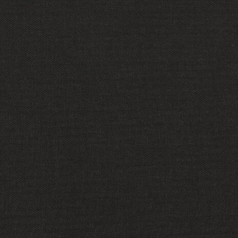 Voetenbank 45x29,5x35 cm stof en kunstleer zwart 5