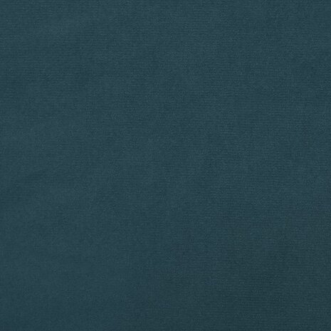 Voetenbank 45x29,5x35 cm fluweel blauw 5