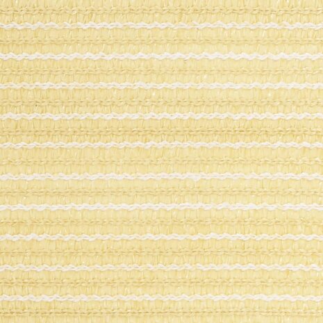 Balkonscherm 90x600 cm HDPE beige 2