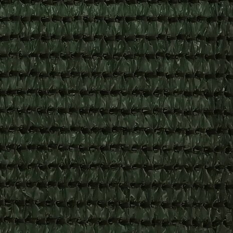Balkonscherm 75x400 cm HDPE donkergroen 2