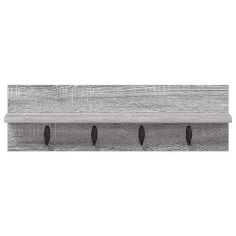 Wandgemonteerde kapstok Grijs Sonoma 60 x 10,5 x 18 cm 5