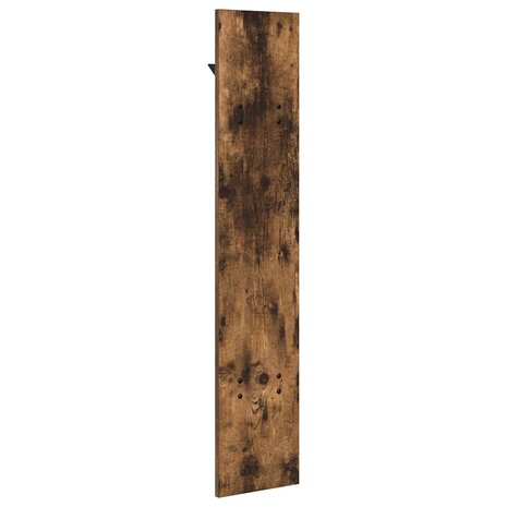 Wandgemonteerde kapstok Gerookt eiken 20 x 1,5 x 100 cm 7