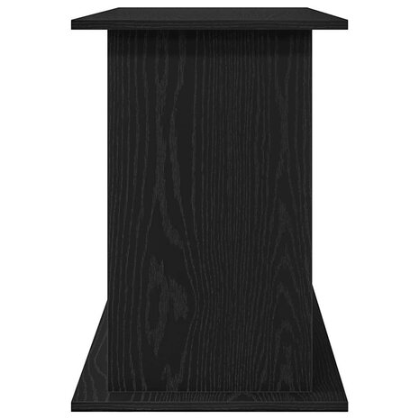 Aquariumstandaard Zwart Eiken 101x41x58 cm Bewerkt Hout 6