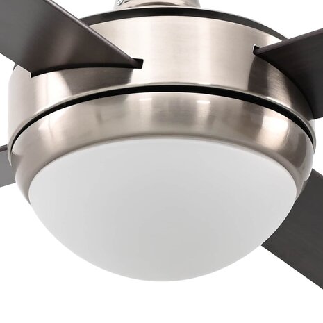 Plafondventilator met licht en afstandsbediening &Oslash; 130 cm 7