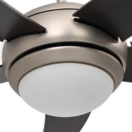 Plafondventilator met licht en afstandsbediening &Oslash; 110 cm 7
