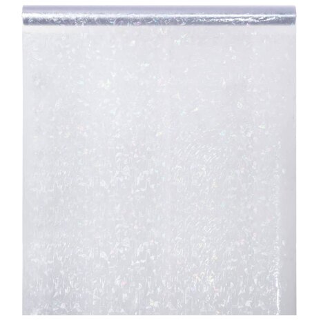 Raamfolie 3D regenboogpatroon mat 45x2000 cm PVC 2