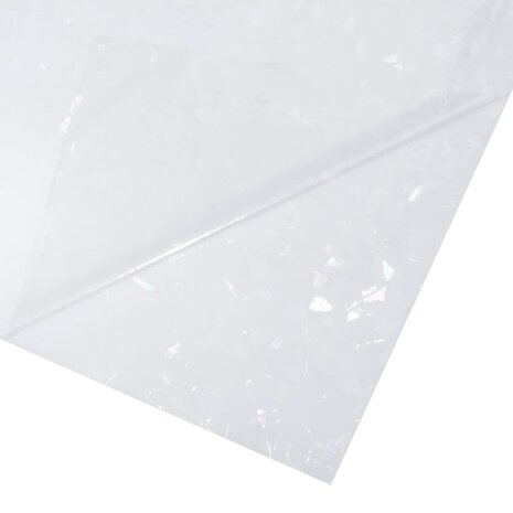 Raamfolie 3D regenboogpatroon mat 45x2000 cm PVC 6