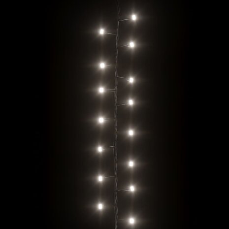 Lichtslinger compact met 2000 LED's koudwit 45 m PVC 5