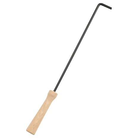 Vuurschaal en barbecue 2-in-1 met pook 59x59x60 cm rvs 8