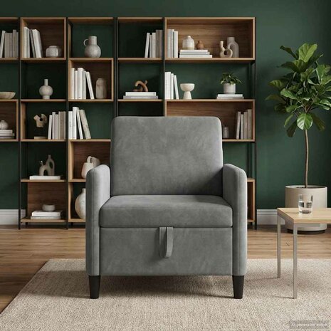 Bank met opslag Donkergrijs 72 x 78 x 87 cm Polyester 3