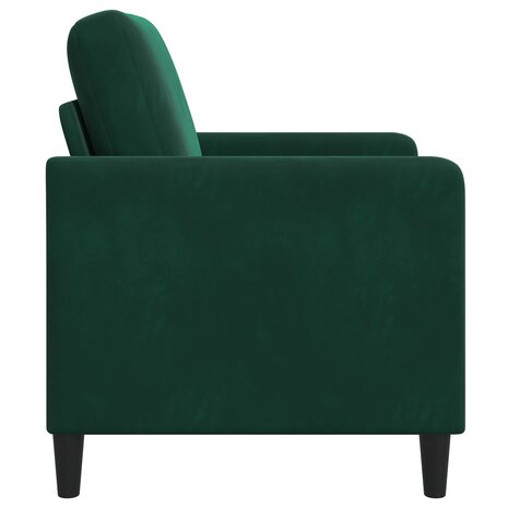 Bank met opslag Donkergroen 72 x 78 x 87 cm Polyester 5