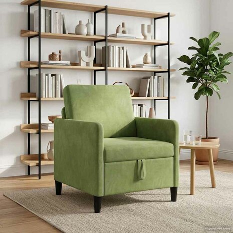 Bank met opslag Lichtgroen 72 x 78 x 87 cm Polyester 3